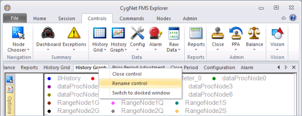Renaming Controls